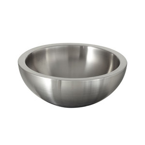 346806 Tamarisk Vessel Style Bathroom Sink - Stainless Steel 346806 Tamarisk Vessel Style Bathroom Sink - Stainless Steel