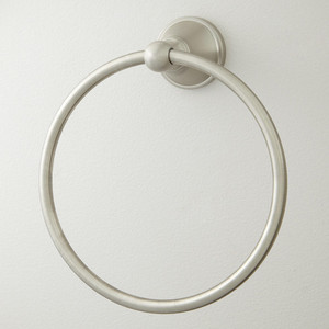 353556 Seattle Towel Ring Bathroom Accessory - Brushed Nickel 353556 Seattle Towel Ring Bathroom Accessory - Brushed Nickel