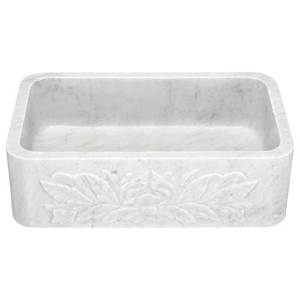 254611 Ivy Apron Front / Specialty Sink Kitchen Sink - Carrara Marble 254611 Ivy Apron Front / Specialty Sink Kitchen Sink - Carrara Marble
