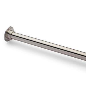 133695 Shower Rod Shower Curtain Rod - Brushed Nickel 133695 Shower Rod Shower Curtain Rod - Brushed Nickel