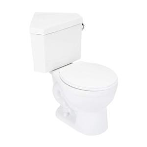 273586 Barnum Two Piece Toilet - White 273586 Barnum Two Piece Toilet - White