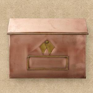 SH275738 Residential Mailbox Mailbox - Antique Copper SH275738 Residential Mailbox Mailbox - Antique Copper
