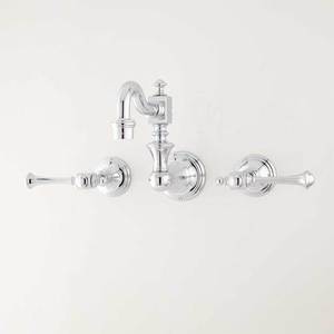 352478 Vintage Wall Mount Kitchen Faucet - Chrome 352478 Vintage Wall Mount Kitchen Faucet - Chrome