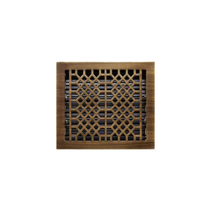 SH393621 Antique Style Register Grille, Register or Diffuser - Antique Brass SH393621 Antique Style Register Grille, Register or Diffuser - Antique Brass