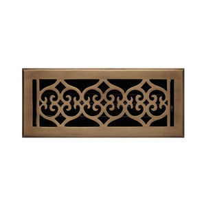 SH310577 Old Victorian Register Grille, Register or Diffuser - Antique Brass SH310577 Old Victorian Register Grille, Register or Diffuser - Antique Brass