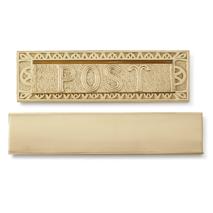 SH259107 Heavy Residential Mailbox Mailbox - Polished Brass SH259107 Heavy Residential Mailbox Mailbox - Polished Brass