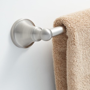 SH353559 Seattle Towel Bar Bathroom Accessory - Brushed Nickel SH353559 Seattle Towel Bar Bathroom Accessory - Brushed Nickel