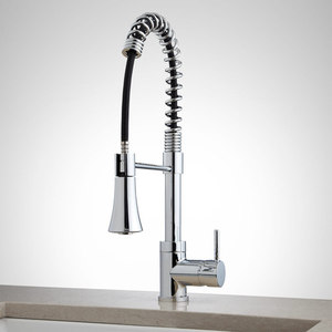 358865 Steyn Pull-Out Spray Kitchen Faucet - Chrome 358865 Steyn Pull-Out Spray Kitchen Faucet - Chrome