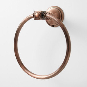 368283 Vintage Towel Ring Bathroom Accessory - Antique Copper 368283 Vintage Towel Ring Bathroom Accessory - Antique Copper