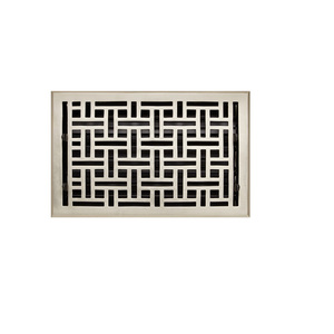 SH398360 Wicker Register Grille, Register or Diffuser - Brushed Nickel SH398360 Wicker Register Grille, Register or Diffuser - Brushed Nickel