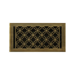 SH398784 Geometric Register Grille, Register or Diffuser - Antique Brass SH398784 Geometric Register Grille, Register or Diffuser - Antique Brass
