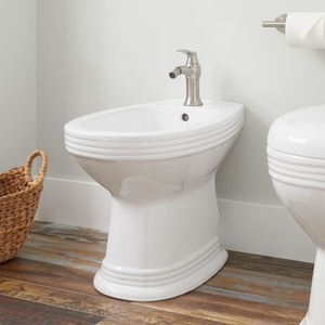 SH398588 Johan Over The Rim Style Bidet - White SH398588 Johan Over The Rim Style Bidet - White