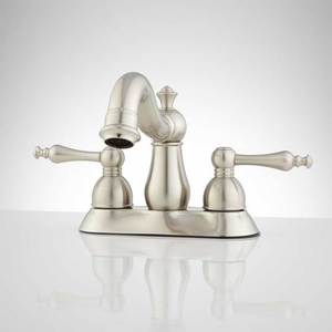 361720 Velouria 4'' Centerset Bathroom Faucet - Brushed Nickel 361720 Velouria 4'' Centerset Bathroom Faucet - Brushed Nickel