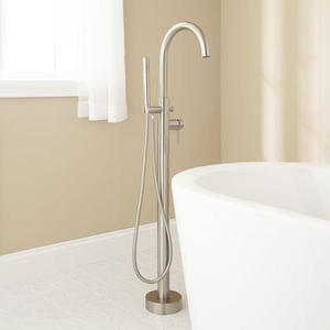 402359 Lethe Freestanding Tub Faucet - Brushed Nickel 402359 Lethe Freestanding Tub Faucet - Brushed Nickel