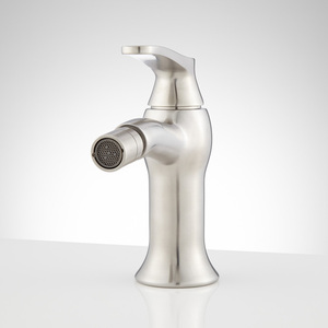 SH423899 Marino Over The Rim Bidet Faucet - Brushed Nickel SH423899 Marino Over The Rim Bidet Faucet - Brushed Nickel