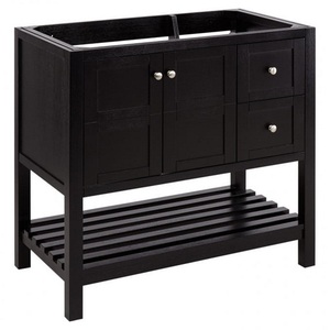 SH414348 Everett Vanity Base Bathroom Vanity - Black SH414348 Everett Vanity Base Bathroom Vanity - Black