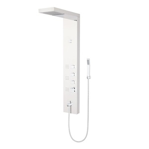SH418737 Albemarble Shower Tower Custom Shower System - Stainless Steel SH418737 Albemarble Shower Tower Custom Shower System - Stainless Steel
