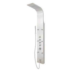SH413221 Novi Shower Tower Custom Shower System - Stainless Steel SH413221 Novi Shower Tower Custom Shower System - Stainless Steel