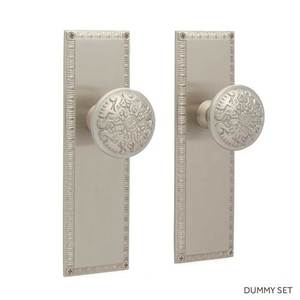 SH410378 Bachelet Dummy Knob Interior Door Hardware - Brushed Nickel SH410378 Bachelet Dummy Knob Interior Door Hardware - Brushed Nickel