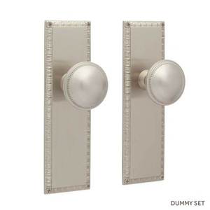SH410379 Bachelet Dummy Knob Interior Door Hardware - Brushed Nickel SH410379 Bachelet Dummy Knob Interior Door Hardware - Brushed Nickel