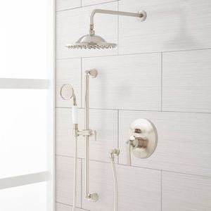 SH436850 Cooper Shower Tower Custom Shower System - Brushed Nickel SH436850 Cooper Shower Tower Custom Shower System - Brushed Nickel