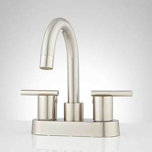 418160 Lindo 4'' Centerset Bathroom Faucet - Brushed Nickel 418160 Lindo 4'' Centerset Bathroom Faucet - Brushed Nickel