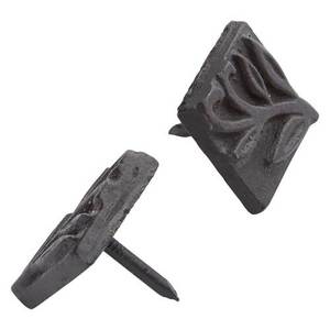 SH419389 Hand Clavo Interior Door Hardware - Natural Black SH419389 Hand Clavo Interior Door Hardware - Natural Black