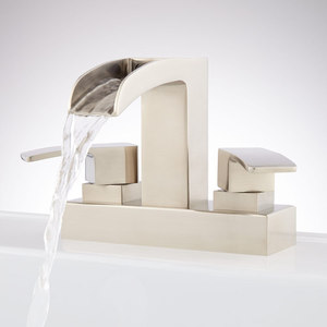 424902 Stevens 4'' Centerset Bathroom Faucet - Brushed Nickel 424902 Stevens 4'' Centerset Bathroom Faucet - Brushed Nickel