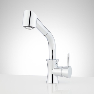430379 Bassette Pull-Out Spray Kitchen Faucet - Chrome 430379 Bassette Pull-Out Spray Kitchen Faucet - Chrome
