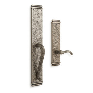 SH441451 Griggs Entrance Dummy Handleset Exterior Door Hardware - Antique Pewter SH441451 Griggs Entrance Dummy Handleset Exterior Door Hardware - Antique Pewter