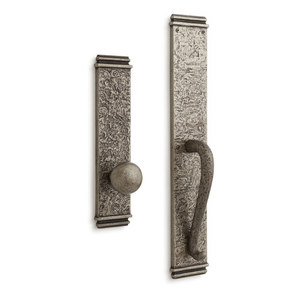 SH441469 Griggs Entrance Dummy Handleset Exterior Door Hardware - Antique Pewter SH441469 Griggs Entrance Dummy Handleset Exterior Door Hardware - Antique Pewter
