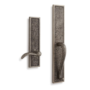 SH441529 Traeger Entrance Dummy Handleset Exterior Door Hardware - Antique Pewter SH441529 Traeger Entrance Dummy Handleset Exterior Door Hardware - Antique Pewter