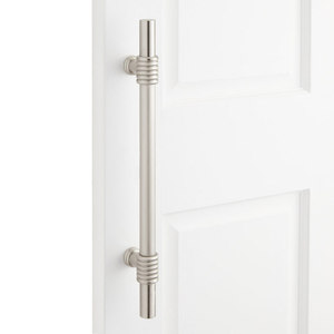 SH445885 Brady Door Pull Interior Door Hardware - Brushed Nickel SH445885 Brady Door Pull Interior Door Hardware - Brushed Nickel