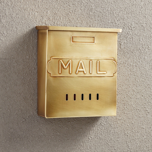 SH307711 Residential Mailbox Mailbox - Antique Brass SH307711 Residential Mailbox Mailbox - Antique Brass