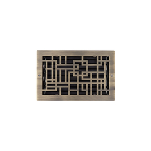 SH445745 Baer Register Grille, Register or Diffuser - Antique Brass SH445745 Baer Register Grille, Register or Diffuser - Antique Brass