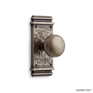 SH444480 Griggs Dummy Knob Interior Door Hardware - Antique Pewter SH444480 Griggs Dummy Knob Interior Door Hardware - Antique Pewter