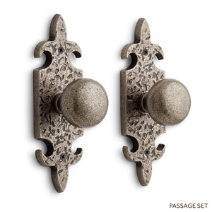 SH444516 Cousteau Passage Knob Interior Door Hardware - Antique Pewter SH444516 Cousteau Passage Knob Interior Door Hardware - Antique Pewter