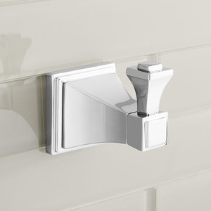 SHPCRHCP Pinecrest Robe Hook Bathroom Accessory - Polished Chrome SHPCRHCP Pinecrest Robe Hook Bathroom Accessory - Polished Chrome