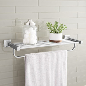 SHPCRKCP Pinecrest Towel Rack Bathroom Accessory - Polished Chrome SHPCRKCP Pinecrest Towel Rack Bathroom Accessory - Polished Chrome