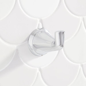 SHPRRHCP Provincetown Robe Hook Bathroom Accessory - Polished Chrome SHPRRHCP Provincetown Robe Hook Bathroom Accessory - Polished Chrome