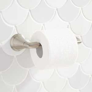 SHPRTHBN Provincetown Paper Holder Bathroom Accessory - Brushed Nickel SHPRTHBN Provincetown Paper Holder Bathroom Accessory - Brushed Nickel