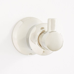 SHPTRHPN Pendleton Robe Hook Bathroom Accessory - Polished Nickel SHPTRHPN Pendleton Robe Hook Bathroom Accessory - Polished Nickel