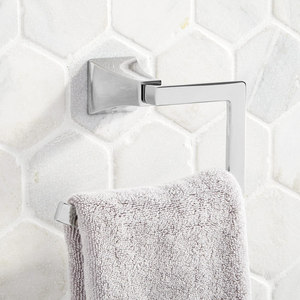 SHVLTRCP Vilamonte Towel Ring Bathroom Accessory - Polished Chrome SHVLTRCP Vilamonte Towel Ring Bathroom Accessory - Polished Chrome