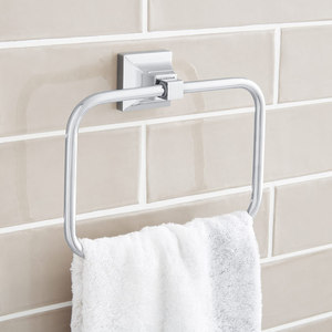 SHCRTRCP Carraway Towel Ring Bathroom Accessory - Polished Chrome SHCRTRCP Carraway Towel Ring Bathroom Accessory - Polished Chrome