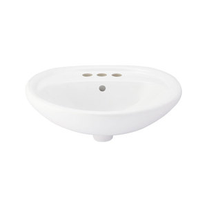 274323 Gretchen Wall Hung Bathroom Sink - White 274323 Gretchen Wall Hung Bathroom Sink - White