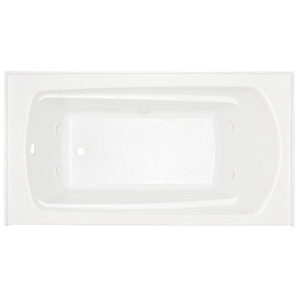 SHBDT6032LWH Bradenton 60'' x 32'' Total Massage Tub - White SHBDT6032LWH Bradenton 60'' x 32'' Total Massage Tub - White