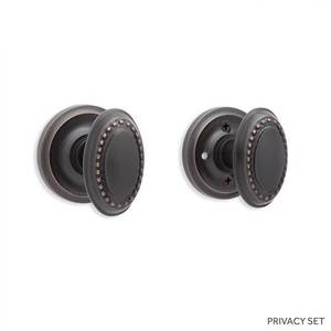 SH411213 Amboise Privacy Knob Interior Door Hardware - Oil Rubbed Bronze SH411213 Amboise Privacy Knob Interior Door Hardware - Oil Rubbed Bronze