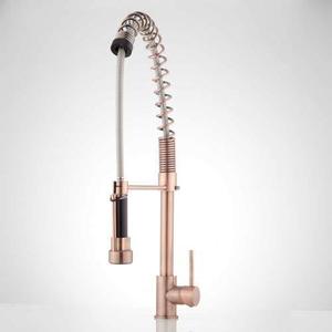 SH418251 Asaro Pull-Out Spray Kitchen Faucet - Copper SH418251 Asaro Pull-Out Spray Kitchen Faucet - Copper