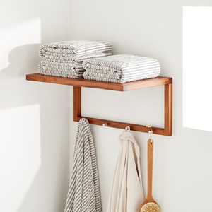 SH453207 Kirana Towel Rack Bathroom Accessory - Natural SH453207 Kirana Towel Rack Bathroom Accessory - Natural