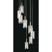 Multi Light Pendant 27" Width Multi Light Pendant 27" Width
